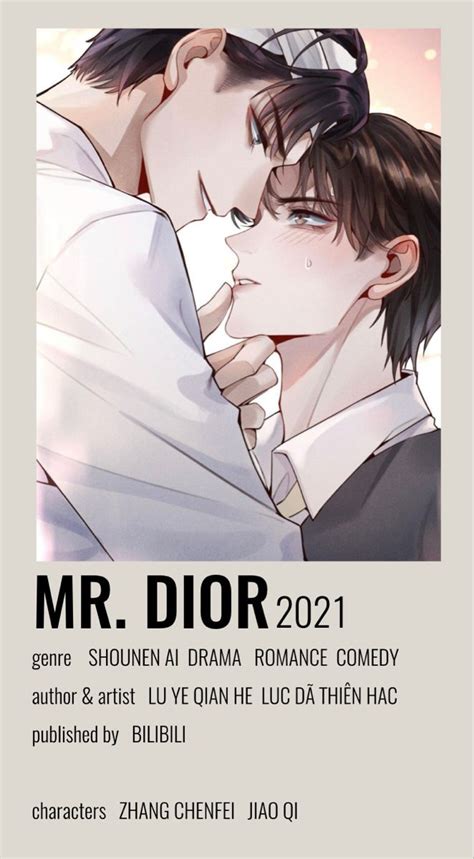 mr. dior|mr dior mangabuddy.